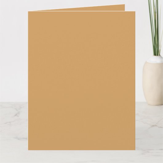 Creëer je eigen grote Wenskaart Kaart (Voorkant)