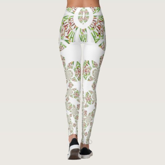 Creëer je eigen Hakuna Matata Basic Cloth Pattern Leggings (Achterkant)