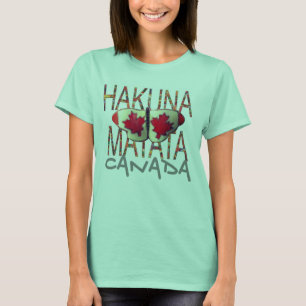 Creëer je eigen hakuna matata Canada Butterfly T-shirt