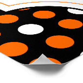 creëer je eigen halloween party-teken poster (Hoek)