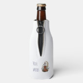 Creëer je eigen halvemaan sonate op viool flesjeskoeler (Fles Achterkant)
