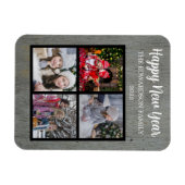 Creëer je eigen Happy Nieuwjaar foto Magneet (Horizontaal)