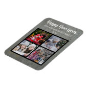 Creëer je eigen Happy Nieuwjaar foto Magneet (Linkerzijde)