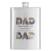 Creëer je eigen Happy vaders dag 6 fotocollage Flacon (Voorkant)