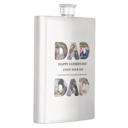 Creëer je eigen Happy vaders dag 6 fotocollage Flacon (Rechts)