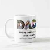 Creëer je eigen Happy vaders dag 6 fotocollage Koffiemok (Links)