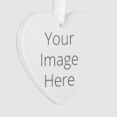 Creëer Je eigen hartversiering Ornament (voorkant)