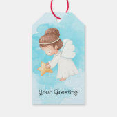 Creëer Je Eigen Hemelse Engel Cadeaulabel (Achterkant)