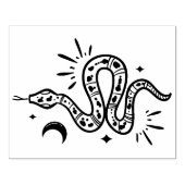 Creëer Je Eigen Hemelse Gespikkelde Slang Rubberstempel (Afrduk)
