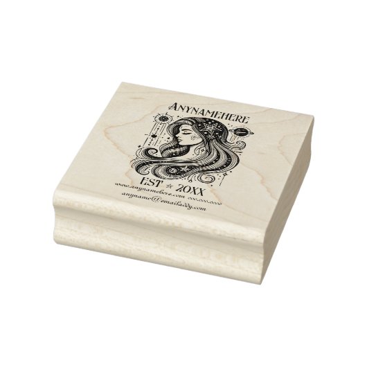 Creëer Je Eigen Hemelse Godinnen Universum Rubberstempel (Stempel)