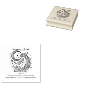 Creëer je eigen hemelse halvemaanritueel rubberstempel (Gestempeld)