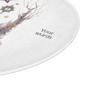 Creëer Je Eigen Hemelse Herfst Glas Altaar Bord Snijplank (Hoek)