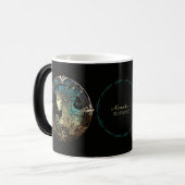 Creëer Je eigen hemelse Maagd Zodiac Magische Mok (Voorkant links)
