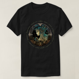 Creëer Je eigen hemelse Maagd Zodiac T-shirt