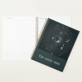 Creëer Je eigen hemelse manen Planner