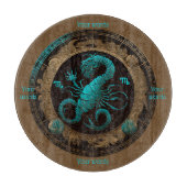 Creëer Je Eigen Hemelse Schorpioen Altaar Bord Snijplank (Voorkant)