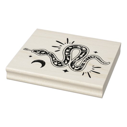 Creëer Je Eigen Hemelse Stam Slang Rubberstempel (Stempel)