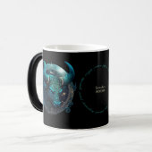 Creëer Je eigen hemelse taurus zodiac Magische Mok (Voorkant links)