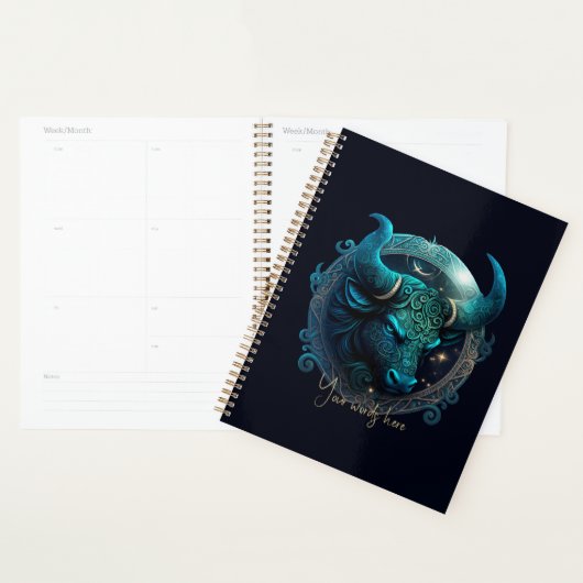 Creëer Je eigen hemelse taurus zodiac Planner (Display)