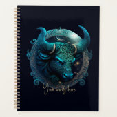 Creëer Je eigen hemelse taurus zodiac Planner (Voorkant)
