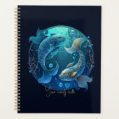 Creëer Je eigen hemelse Vissen Zodiac Planner (Voorkant)