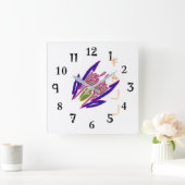 Creëer je eigen Herfst herfst markeringsseizoenen  Vierkante Klok (Huis)