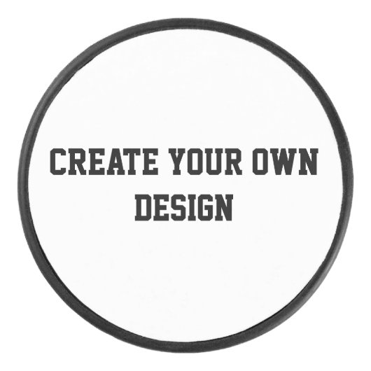 Creëer je eigen hockey puck (Voorkant)