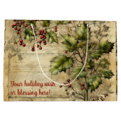 Creëer Je eigen  Holly Ephemeris Groot Cadeauzakje (Achterkant)