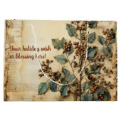 Creëer je eigen  Holly Groot Cadeauzakje (Achterkant)