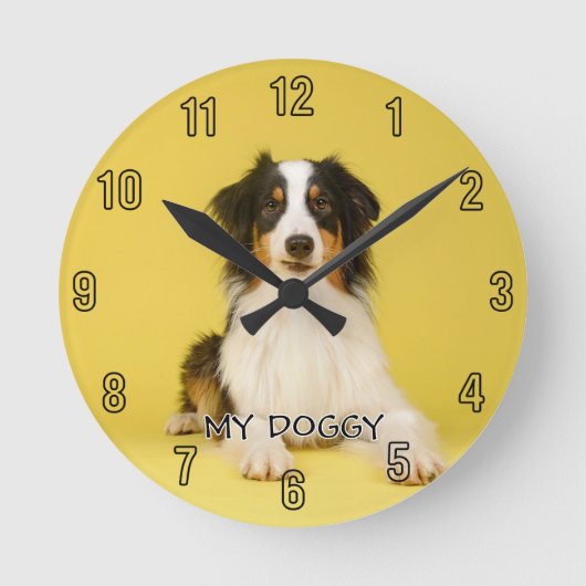 Creëer je eigen hond ronde klok (Voorkant)