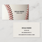 Creëer Je eigen honkbal Visitekaartje (Voorkant / Achterkant)