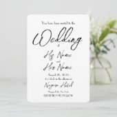 Creëer Je eigen huwelijk Kaart (Staand voorkant)