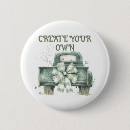 Creëer Je eigen huwelijk Ronde Button 5,7 Cm