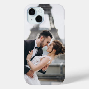 Creëer Je eigen huwelijksfoto iPhone 15 Case