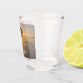 Creëer Je eigen huwelijksfoto Shot Glas (Rechts)