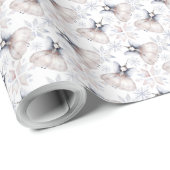 Creëer Je eigen Hygge Fairy & Snowflakes Cadeaupapier (Rol Hoek)