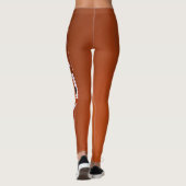 Creëer je eigen I Love This Game American football Leggings (Achterkant)