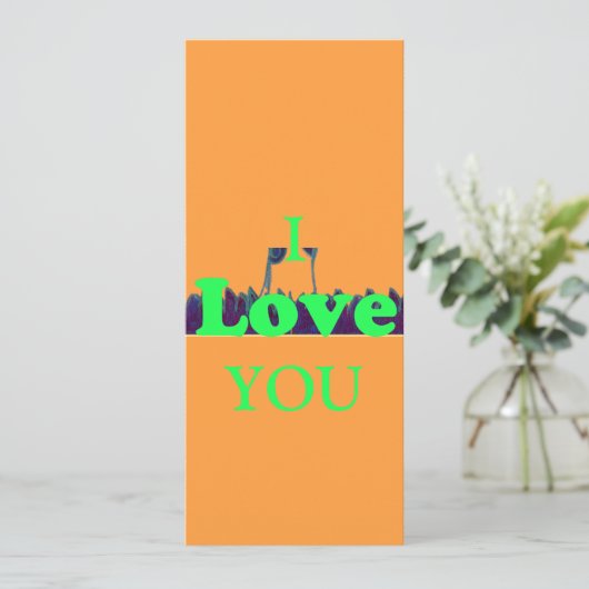 Creëer je eigen ik hou van je (Staand voorkant)