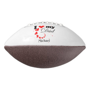 Creëer je eigen Ik hou van mijn vader American Football