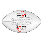 Creëer je eigen Ik hou van mijn vader American Football (Voorkant)