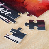 creëer je eigen inspirerend quote, kersenboom legpuzzel (Zijkant)