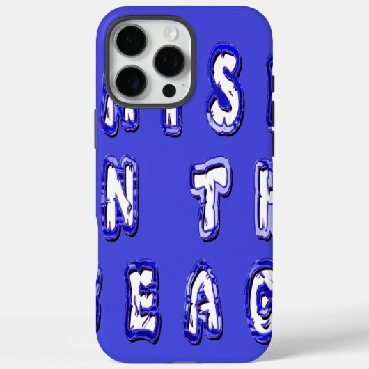 Creëer Je eigen Inspirerend strand leven Case-Mate iPhone Case (Achterkant)