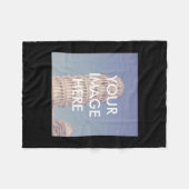 Creëer je eigen instagram foto fleece deken (Voorkant (Horizontaal))