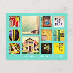 Creëer Je eigen instagram foto's Collage Pos Briefkaart