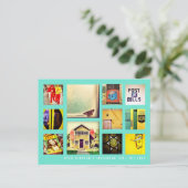 Creëer Je eigen instagram foto's Collage Pos Briefkaart (Staand voorkant)