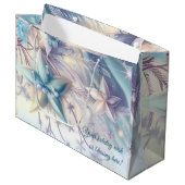 Creëer Je eigen iriserende sterren en parels Groot Cadeauzakje (Voorkant Gekanteld)