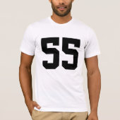 Creëer je eigen Jersey Nummer T-Shirt (Voorkant)