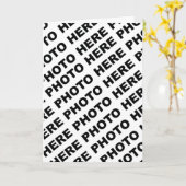 Creëer je eigen Kaart verticaal (Gele Bloem)