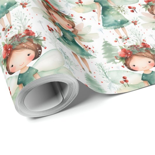 Creëer je eigen kerstfee cadeaupapier (Rol Hoek)