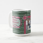 Creëer Je eigen kerstfeestdag foto Koffiemok (Voorkant links)